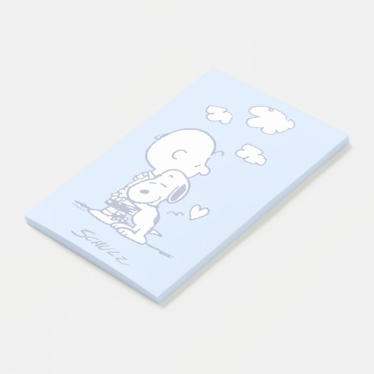 Comfort en veiligheid | Charlie & Snoopy Hug Post-it® Notes (Schuin)