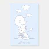 Comfort en veiligheid | Charlie & Snoopy Hug Post-it® Notes (Voorkant)