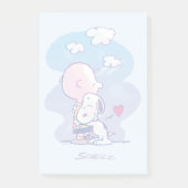 Comfort en veiligheid | Charlie & Snoopy Hug Post-it® Notes (Voorkant)
