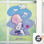 Comfort en veiligheid | Charlie & Snoopy Hug Raamsticker (Huis)