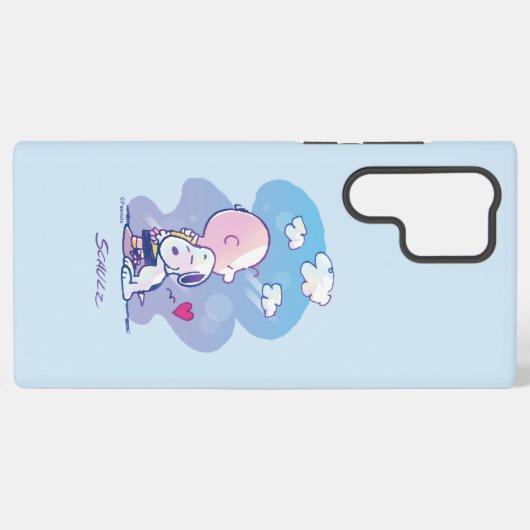 Comfort en veiligheid | Charlie & Snoopy Hug Samsung Galaxy Hoesje (Achterkant horizontaal)