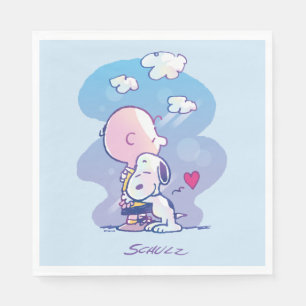 Comfort en veiligheid   Charlie & Snoopy Hug Servet