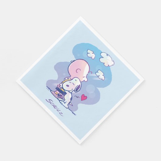 Comfort en veiligheid | Charlie & Snoopy Hug Servet (Hoek)