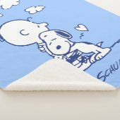 Comfort en veiligheid | Charlie & Snoopy Hug Sherpa Deken (3/4)