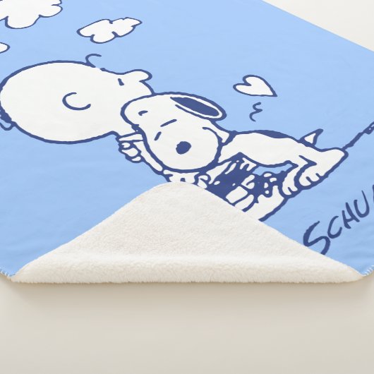 Comfort en veiligheid | Charlie & Snoopy Hug Sherpa Deken (3/4)