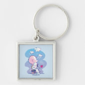 Comfort en veiligheid | Charlie & Snoopy Hug Sleutelhanger (Voorkant)