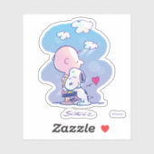 Comfort en veiligheid | Charlie & Snoopy Hug Sticker (Vel)