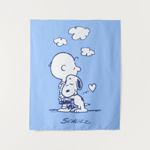 Comfort en veiligheid Charlie & Snoopy Hug Wandkleed