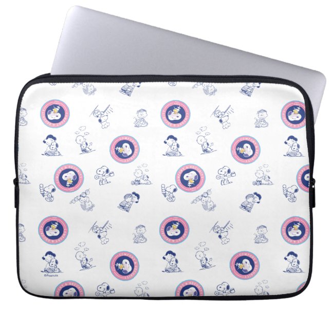 Comfort en veiligheid | Comfort- en beveiligingspa Laptop Sleeve (Voorkant)