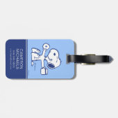 Comfort en veiligheid | Geluk is een ochtendrituee Bagagelabel (Achterkant horizontaal)