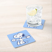 Comfort en veiligheid | Geluk is een ochtendrituee Kartonnen Onderzetters (Insitu)