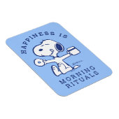 Comfort en veiligheid | Geluk is een ochtendrituee Magneet (Rechterzijde)