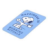 Comfort en veiligheid | Geluk is een ochtendrituee Magneet (Linkerzijde)