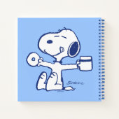 Comfort en veiligheid | Geluk is een ochtendrituee Notitieboek (Achterkant)