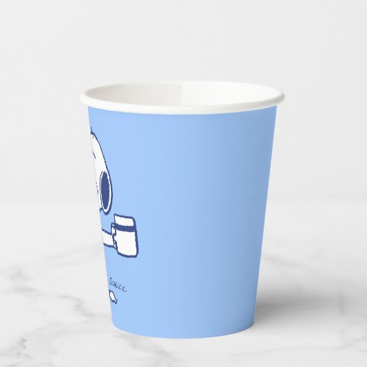 Comfort en veiligheid | Geluk is een ochtendrituee Papieren Bekers (Links)