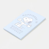 Comfort en veiligheid | Geluk is een ochtendrituee Post-it® Notes (Schuin)