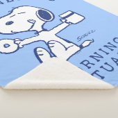 Comfort en veiligheid | Geluk is een ochtendrituee Sherpa Deken (3/4)