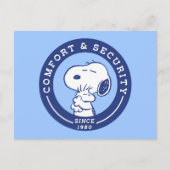 Comfort en veiligheid | Snoopy & Woodstock Hug Briefkaart (Voorkant)
