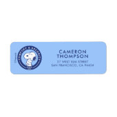 Comfort en veiligheid | Snoopy & Woodstock Hug Etiket (Voorkant)