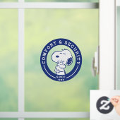 Comfort en veiligheid | Snoopy & Woodstock Hug Raamsticker (Huis)