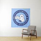 Comfort en veiligheid | Snoopy & Woodstock Hug Wandkleed (In Situ (horizontaal))