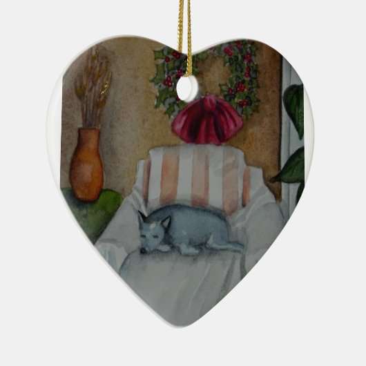 comfort en vreugde keramisch ornament (Rechts)