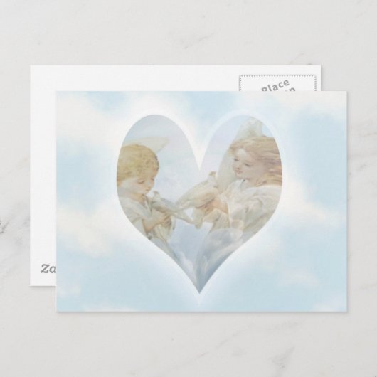 Comfort en zorg briefkaart (Voorkant / Achterkant)