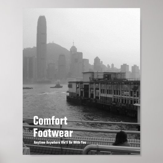 Comfort Footwear in Hong Kong Poster (Voorkant)