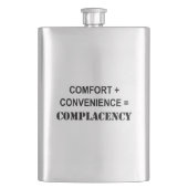 Comfort + gemak = zelfgenoegzaamheid flacon (Voorkant)