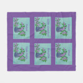 Comfort & Healing Fleece Blanket Deken (Voorkant (Horizontaal))