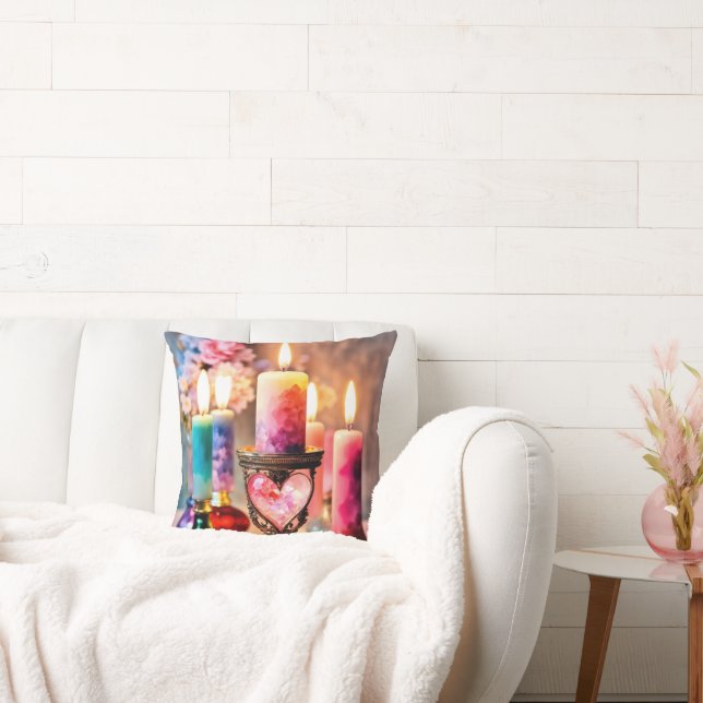 Comfort Hemel kleurrijk kussen (Bank)