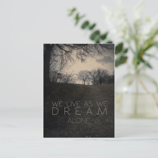 comfort in de natuur briefkaart (Staand voorkant)