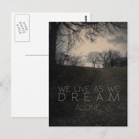 comfort in de natuur briefkaart (Voorkant / Achterkant)