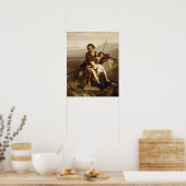 Comfort in Grief, c.1852 Poster (Keuken)