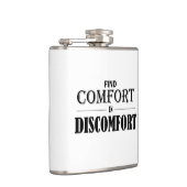 Comfort in ongemak zoeken heupfles (Rechts)