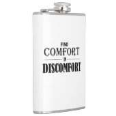 Comfort in ongemak zoeken heupfles (Rechts)