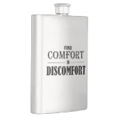 Comfort in ongemak zoeken heupfles (Rechts)