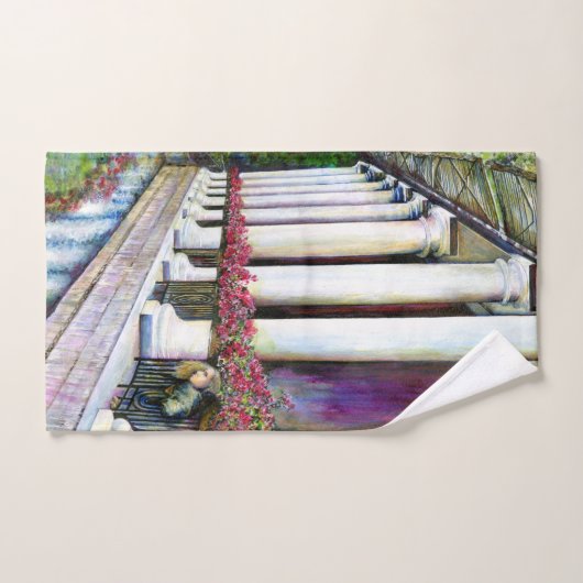 Comfort is de emmemy of Progress Bad Handdoek (Handdoek)