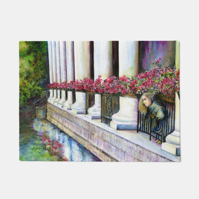 Comfort is de vijand van de vooruitgang deurmat (Voorkant)