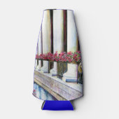 Comfort is de vijand van de vooruitgang flesjeskoeler (Voorkant)