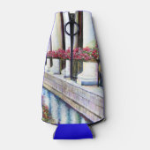 Comfort is de vijand van de vooruitgang flesjeskoeler (Achterkant)