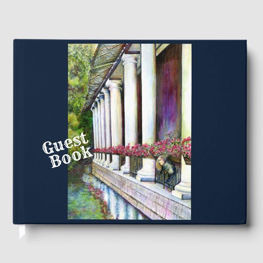 Comfort is de vijand van de vooruitgang gastenboek (Voorkant)