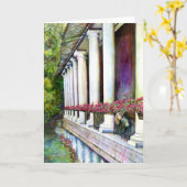 Comfort is de vijand van de vooruitgang kaart (Gele Bloem)