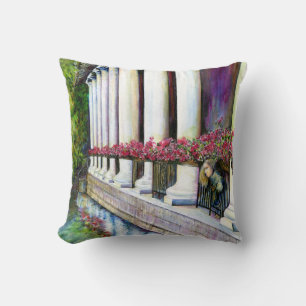 Comfort is de vijand van de vooruitgang kussen