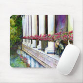 Comfort is de vijand van de vooruitgang muismat (Met muis)