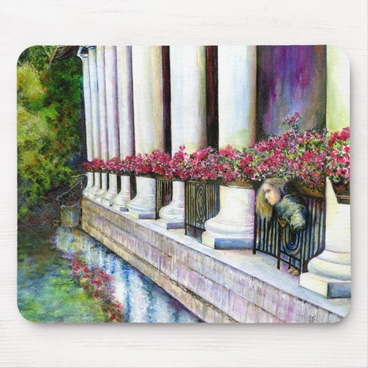 Comfort is de vijand van de vooruitgang muismat (Voorkant)