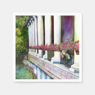 Comfort is de vijand van de vooruitgang servet