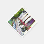 Comfort is de vijand van de vooruitgang servet (Hoek)