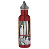 Comfort is de vijand van de vooruitgang waterfles  (Links)