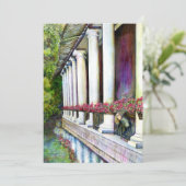 Comfort is de vijand van vooruitgang kaart (Staand voorkant)